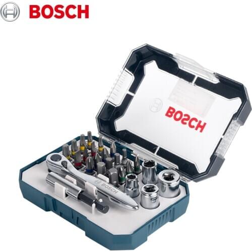Bosch Drill Bit 26-piece Screwdriver Set Metal drills for Electric Screwdriver Ratchet Wrench Screwdriver