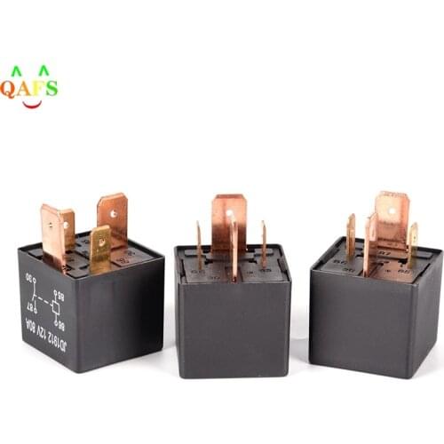28mmx28mmx25mm Waterproof Heavy Duty Relay 4Pin DC 24V 12V 80A JD1912 Automotive Car Relay