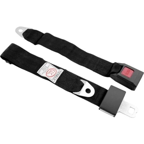 Car Seat Belt Lap Belt Two Point Adjustable Safety Universal Vehicle Safety Seat Belt Protective Covers Belt Car Accessories