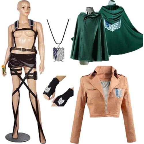 6pcs 2021 Attack On Titan Japanese Anime Shingeki No Kyojin Recon Corps Harness Belts Hookshot Cosplay Costume Adjustable Belts