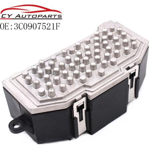 Blower Motor Resistor For VW Caddy Golf Eos Tiguan Passat Scirocco Jetta Beetle CC 3C0 907 521 D/ 3C0907521F