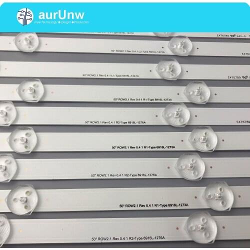 LED Backlight strip lamp For LG 50" ROW2.1 REV 0.4 50LN575S LC500DUE (SF)(U1) R2 U2 50LN5200 50LN5100 50LN5600 50LN5700 50LA6210