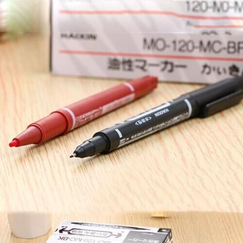 10pc Double head Marker Pen art marking Stationery Office school supplies Marker pen