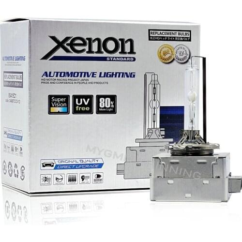 2 PCS 4300K 6000K 8000K D1S D2S D3S D4S HIgh brightness With whole metal base Car Headlights Xenon HID Bulb Lamp For All car