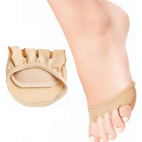 2pcs Forefoot Metatarsal Pain Relief Cushion Ball Of Foot Pads Cushions Soothes Prevents Calluses Worn Comfortably