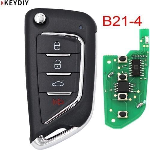4 Buttons KEYDIY Original B Series B21-4 Remote Key for KD900/KD900+/URG200/KD-X2 Programmer