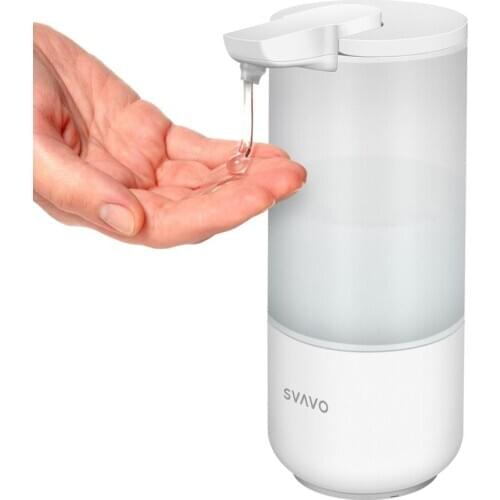 SVAVO Automatic Soap Dispenser Touchless with Infrared Motion Sensor and Clean Mode for Liquid Hand Soap Makeup Remover 5 Colors