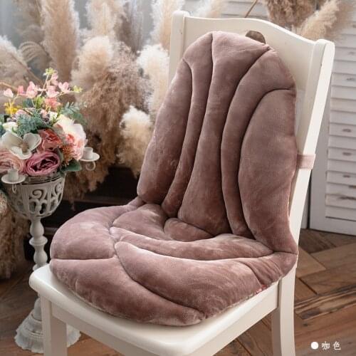 Home Kitchen Dining Chair Back Seat Cushion Office Cart Backrest Pad