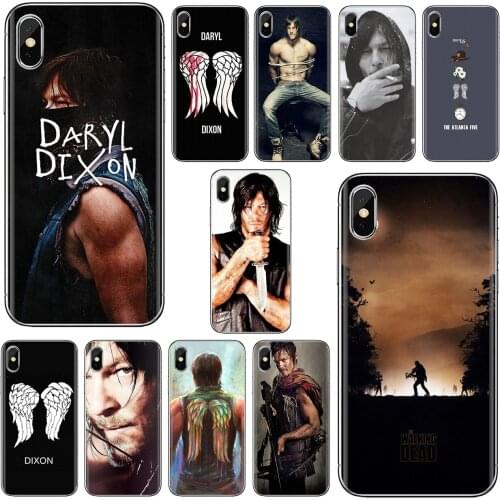 The Walking Dead Daryl Dixon Wings Art For LG K10 K8 K7 K4 Nokia X6 2 3 5 6 8 9 230 3310 2.1 3.1 5.1 7 Plus 2017 2018 Soft Case