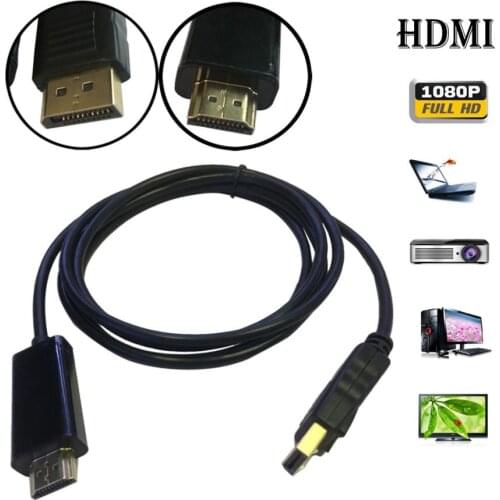 CARPRIE High Quality 1.8M Displayport Display Port DP to HDMI Cable Male to Male Full HD High Speed Hot 18Mar30