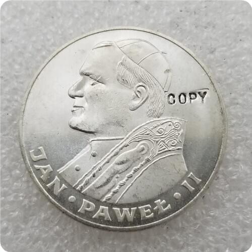 1986 POLAND -100Zlotych COPY commemorative coins-replica coins medal coins collectibles