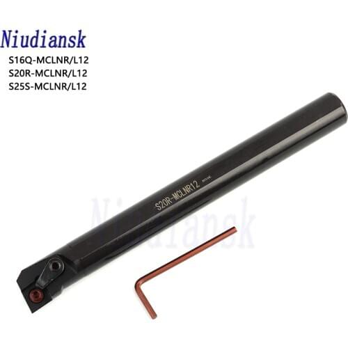 MCLNR S16Q-MCLNR12 S20R-MCLNR12 S25S MCLNR12 Internal Turning Tool Holder MCLNL Use CNMG Carbide inserts CNC Boring Bar