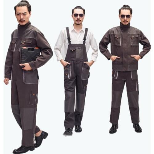 Men Bib Working Overalls Male Work Wear Uniforms Fashion Tooling Overalls Worker Repairman Sailor Strap Jumpsuits Plus size S-4X