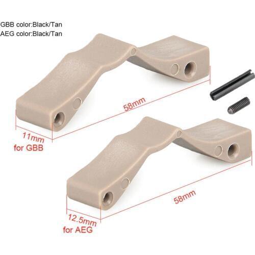 PPT Airsoft Trigger Guard GBB AEG Type for Hunting Accessories airgun for AR15 M16 M4 Hunting Paintball Accessory CB6 gs33-0182