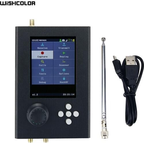 PORTAPACK H2 + HACKRF ONE SDR Radio With Antennas Software Defined Radio 0.5ppm TXCO Unassembled1MHz-6GHz