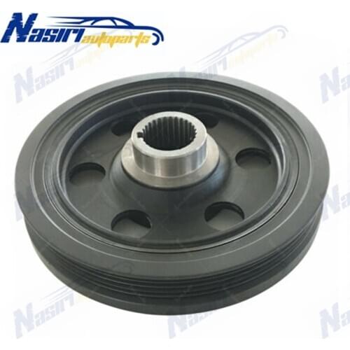 Engine Harmonic Balancer Crankshaft Pulley for Honda Fit 1.5L-L4 2007-2008