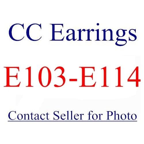 E103-E114 Special Earrings Contact Seller for Photos
