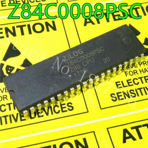 1pcs/lot Z84C0008PSC CPU DIP-40 Microprocessor Integrated Circuit Chip Brand New Original In Stock
