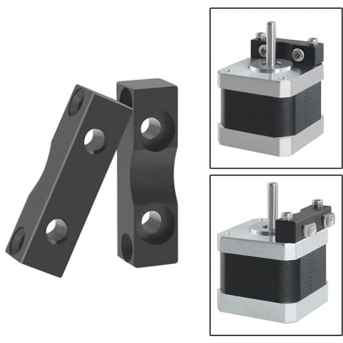 2pcs 3D Printer Parts Two Phase black 42-34 RepRap For 42mm Stepper Motor For i3 Printer Ender 3 CR10 Pro Z-Axis 3D