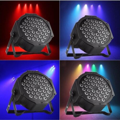4pcs/lot china cheap par can lighting fixture disco light night party club dj bar led par 64 indoor use wedding wash 36x1w par