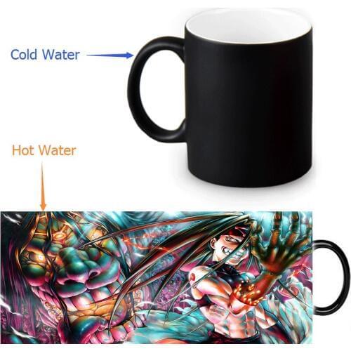 Fullmetal Alchemist Heat Sensitive Color Transforming Magic Milk Tea Coffee Mug Cold Hot Heat Mugs