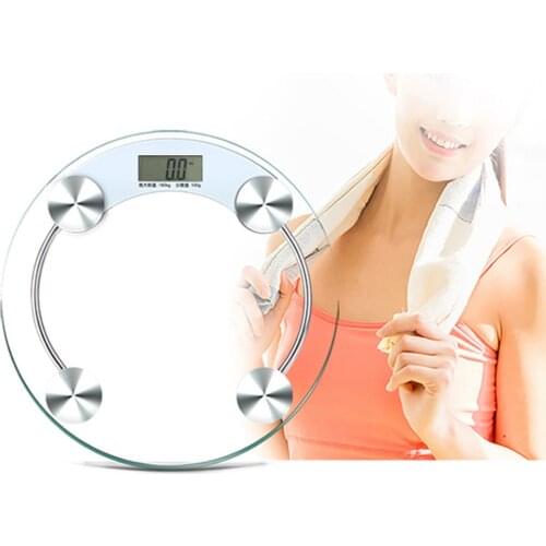 180KG Digital Weighing Scale Electronic Tempered Glass Body Weight Scales