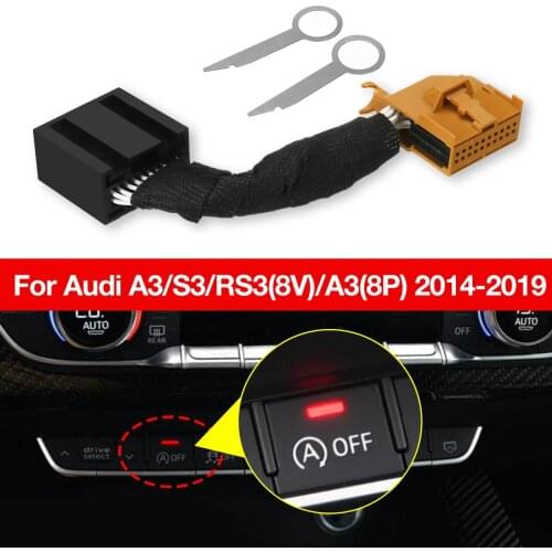 For Audi A3/S3/RS3(8V)/A3(8P) 2014-2019 Car Automatic Stop Start Engine System Off Device Control Sensor Plug Stop
