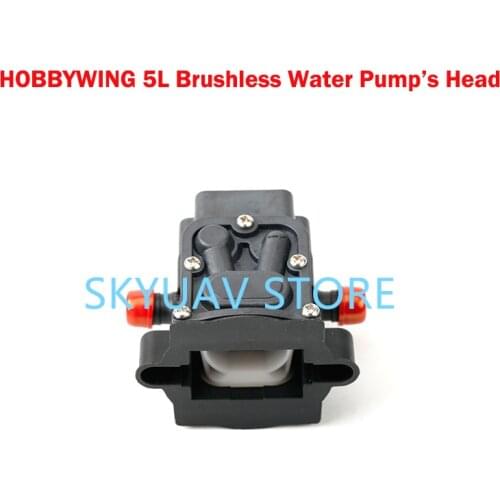 Hobbywing 5L Brushless Water Pump Head 10A 14S V1 Sprayer Diaphragm Pump for Plant Agriculture UAV Drone