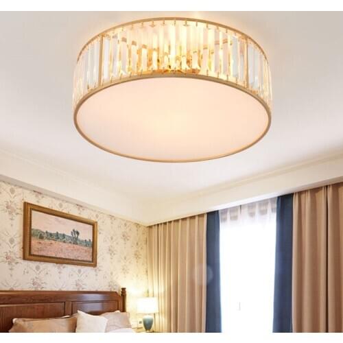 Crystal Ceiling Lamp Bedroom Ceiling Light Living Room Crystal Ceiling Lighting