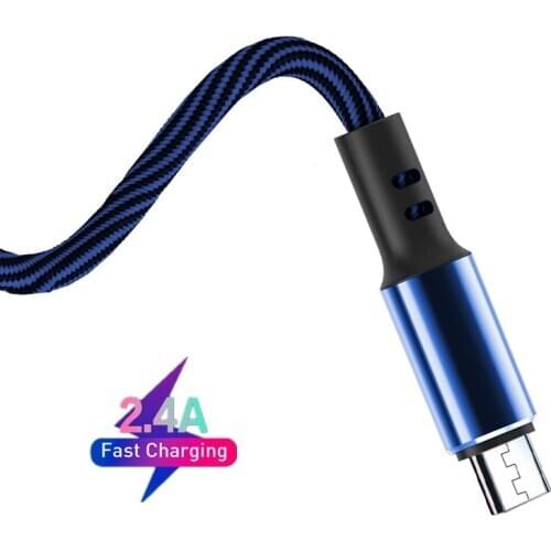 1m/2m Micro USB Cables Mobile Phones Accessories Fast Charging Cable For Samsung Huawei Xiaomi Andorid Telephone microusb Cord