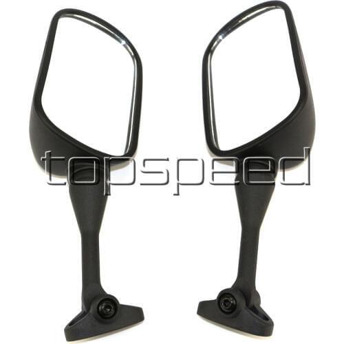 Motorcycle Rearview Mirrors For Honda RC51 RVT1000R 2000-2005 Black