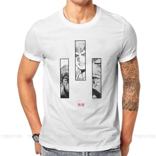Different Emotions Mans TShirt Great Teacher Onizuka GTO Eikichi Azusa Manga O Neck Tops T Shirt High Quality Birthday Gifts