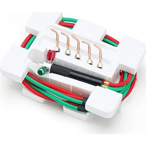 Little Torch Kit Jewel Tools Equipment Jewelry Welding Machine Propane Torch Jewellery Making Tool 1 Set with 5 Tips