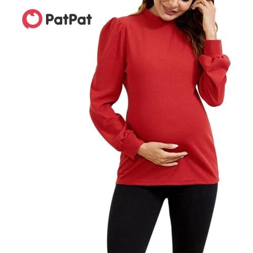 Футболки с длинным рукавом для беременных PATPAT China At AliExpress