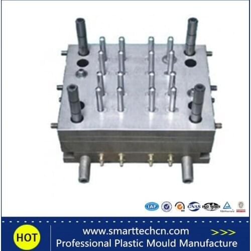 Custom plastic injection mold and molding process for medical devices