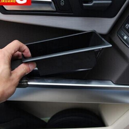 4pcs Car Door Grab Handle Storage Inner Door Storage Box For Benz GLK 260 GLK200 GLK300 Car Inner accessories