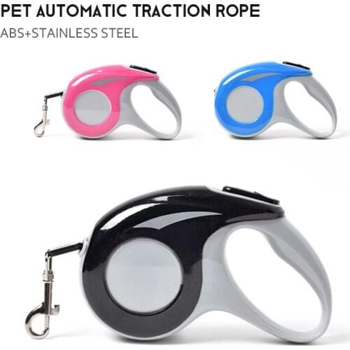New dog leash pet automatic retractable flat rope leash running automatic retractable dog leash dog walking artifact pet supplie