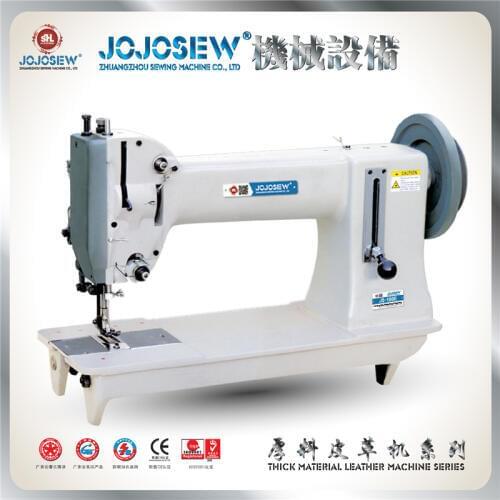 JS-180E Shuttle Thick line Special thick material Flat wax line 16 strands Integrated feeding Platform sewing machine