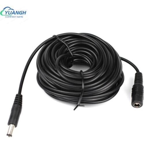 DC 12V Power Extension Cable 2.1 x 5.5mm Male Female Power Adapter Extend Wire For CCTV Cameras