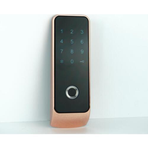 YOHEEN Smart Cabinet Lock Zinc Alloy Electronic Fingerprint Password Drawer Locker Lock Touch Screen For Drawer Gym Saunna