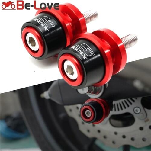 High quality 8MM Motorcycle CNC Swingarm Spools Stand Screws For Suzuki GSXS750 GSXS1000 F-ABS GSXS 750 1000