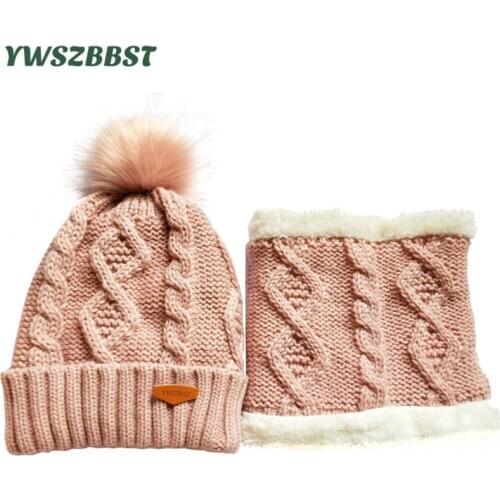 High Quality Winter Beanie for Women Men New Crochet Hooded Cap Warm Plus Velvet Unisex Outdoor Men Knitted Scarf Set Women Hat