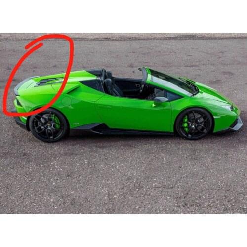 ZH full carbon fiber REAR SPOILER for Lamborghini Huracan carbon fiber REAR WING for Lamboghini LP610 LP-610