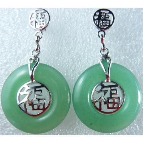 Brincos moda pendientes oorbellen earring 925 Sterling and Top Grade Marquise Cut Green GEM Ethnic Earrings For