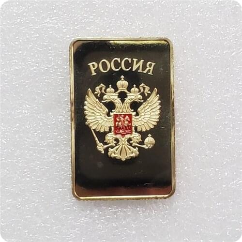 Gold Bullion Bar USSR National Emblem Gold Bar Soviet Commemorative Souvenir Coin Metal Decoration Gifts