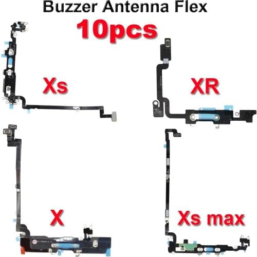 1pcs For iPhone X lound Speaker Ringer Buzzer Signal Flex Cable Replacement