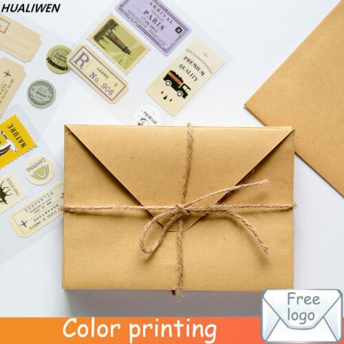 10pcs Vintage Kraft Paper Writing Paper European Style Paper For Letter Writing Envelope Letter Paper Office Stationery
