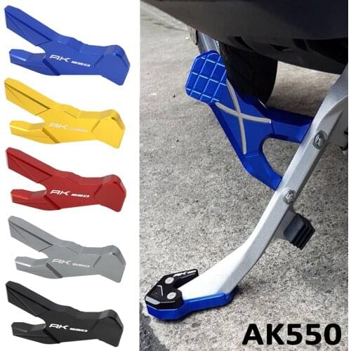 2017-2020 18 19 For KYMCO AK550 AK 550 CNC Motorcycle Accessories Kickstand Side Column Auxiliary Seat