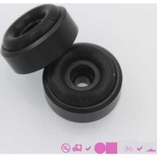 4pcs All-aluminum 20 * 10 computer audio amplifier speaker spikes foot shock damping mats tripod