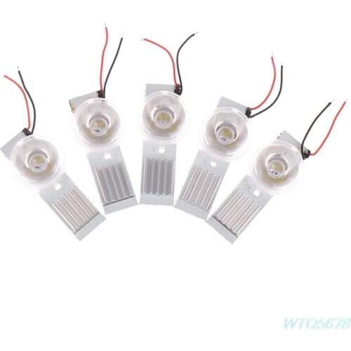 5pcs 1W DC3.2V Mini LED Spot light Thumb Spotlight Lamp Cabinet Ambient Lighting